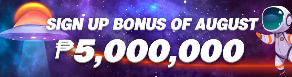 Sign Up Bonus of August