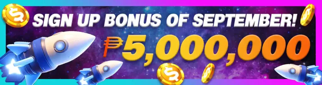 Sign Up Bonus of September