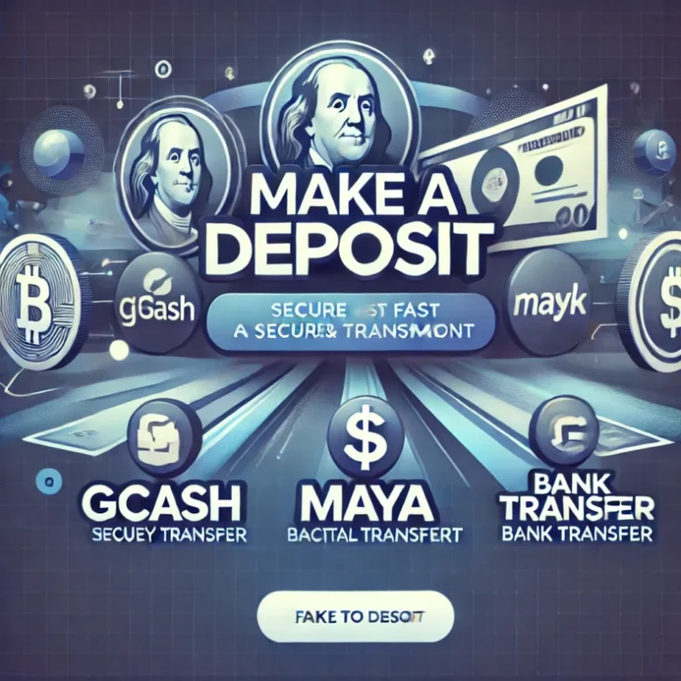 MWPLAY Guide - Step 2. Make a deposit